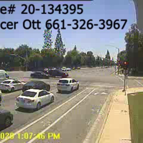 Surveillance footage of 7/22 fatal crash on Stockdale Highway
